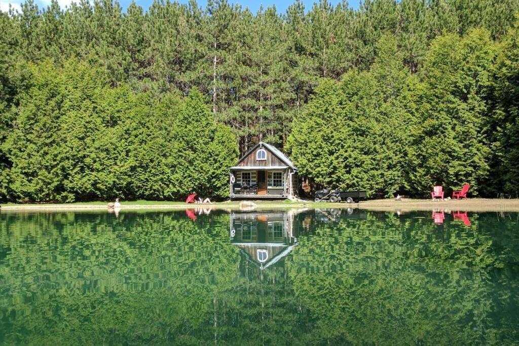 A Rustic Cabin In The Woods Орінджвілл Екстер'єр фото